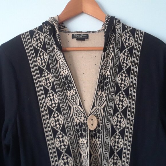 Lucky Brand 100% Cotton Boho Fringe Cardigan - Picture 3 of 11